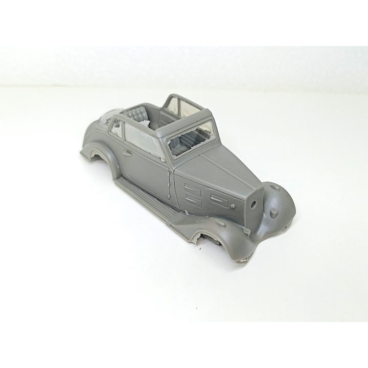Carrosserie : Peugeot 401 D Coach Décapotable - Résine - 1:43