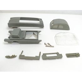 Incomplet : Kit Citroën 2CV Charbonneaux - Résine - 1:43