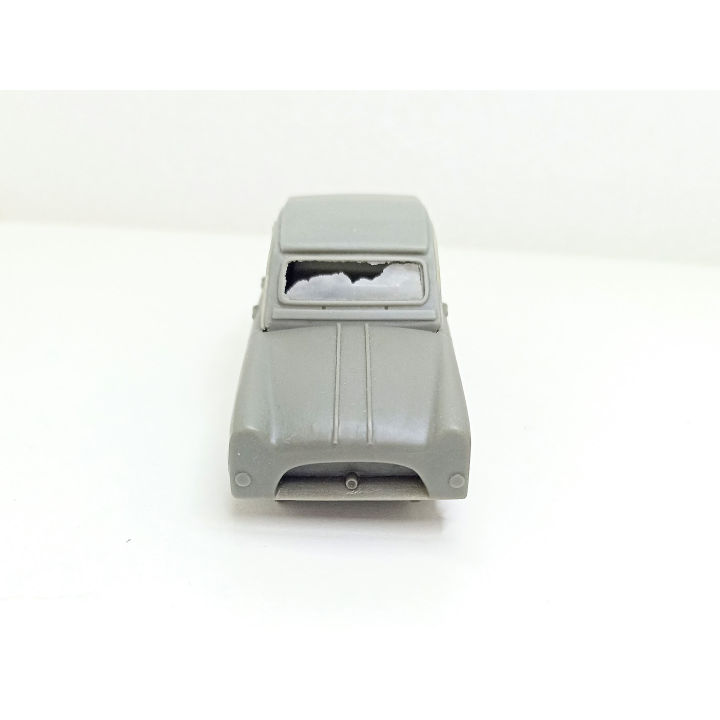 Incomplet : Kit Citroën 2CV Charbonneaux - Résine - 1:43