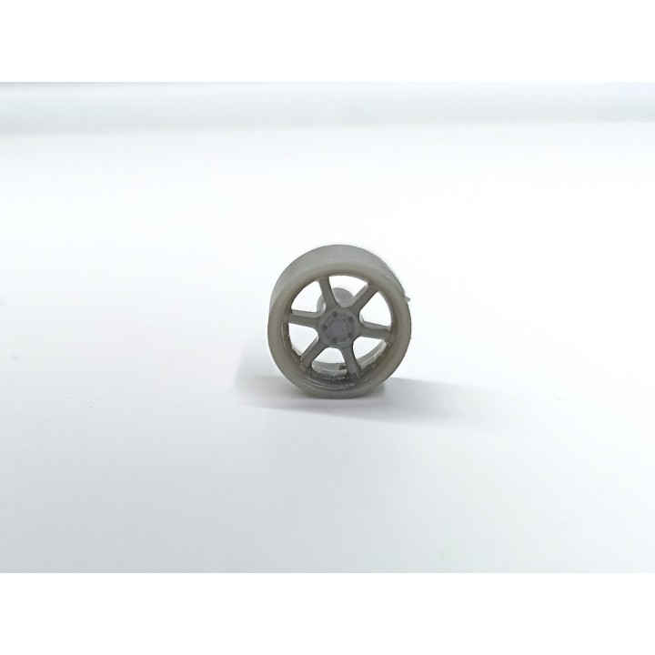 4 jantes ø9.20 mm - Résine 3D - 1:43