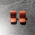2 Sièges pour Bugatti T46 - Ech 1:43 - Résine