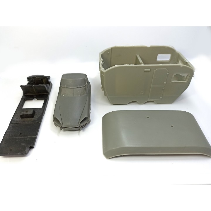 Kit (lire description) : CITROËN DS Plateau Caravane - Résine - 1:43