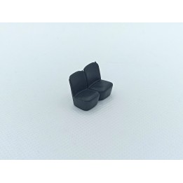 Siège noir 22.40 mm - Résine - Artisan43