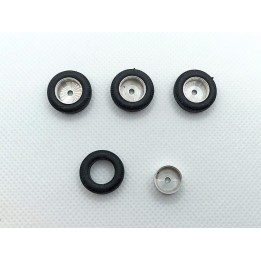 4 Pneus + Jantes aluminium - ø 17.20 mm - CPC Production