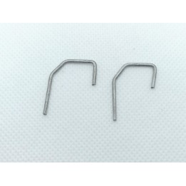 2 axes cintrés ø1.30 mm - White Metal - CPC Production