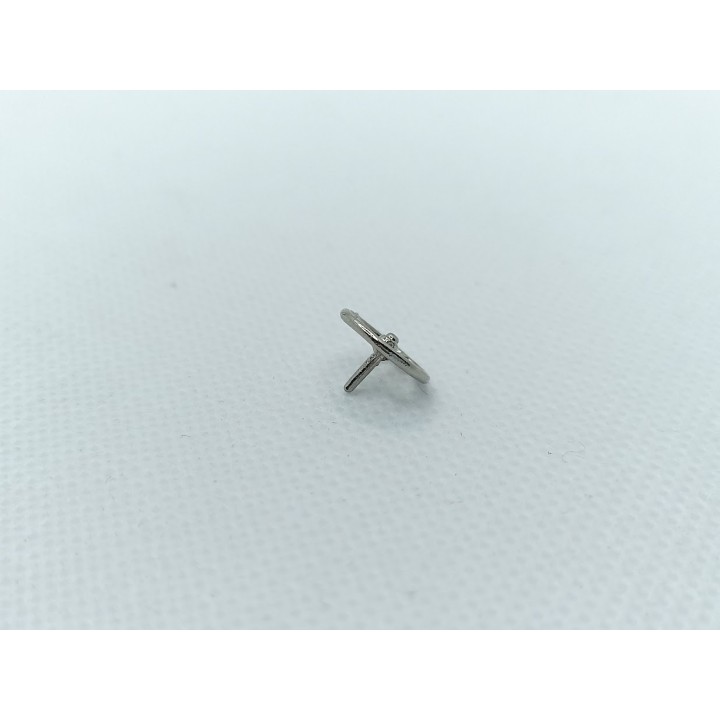 Volant 4 branches ø10 mm - White Metal - Ech 1:43