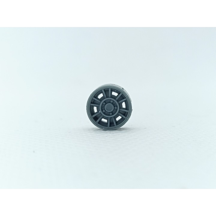 4 jantes Ferrari Dino 246 - ø9.50 mm - Résine - 1:43