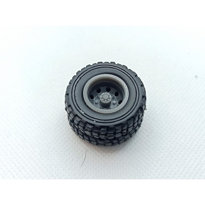Roues arrières doubles de camion ø30 mm - Résine - 1:43 - À l'unité