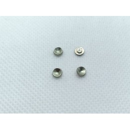 4 phares ø4.60 mm - Laiton + Nickelage - CPC