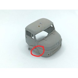 En l'état : Cabine MERCEDES - Résine - 1:43