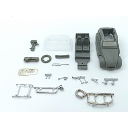 Kit incomplet: Citroën 2CV Amphibie - Résine - 1:43