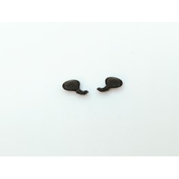 Rétroviseurs 4.50mm Noir - Résine 3D - 1:43