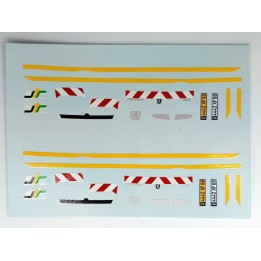 Décalcomanie : Peugeot 406 SDIS Haut-Rhin - 1:43