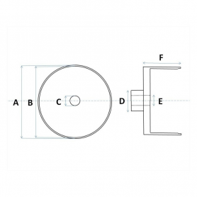 4 Jantes en Aluminium Ø 8.30 x 5 mm -  CPC Production