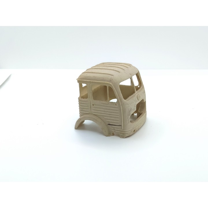 En l'état : cabine SIMCA - Résine - 1:43