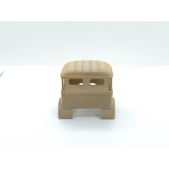 En l'état : cabine SIMCA - Résine - 1:43