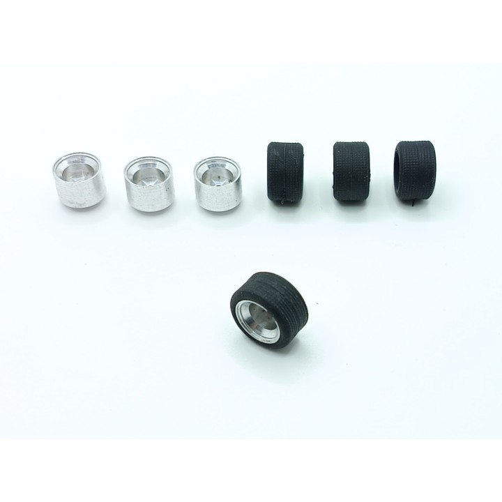 4 Pneus + Jantes Aluminium - Ø 15.40 Mm - CPC Production
