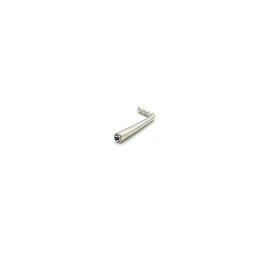 Pot d'échappement - White Metal chromé - Longueur 12mm - 1:43