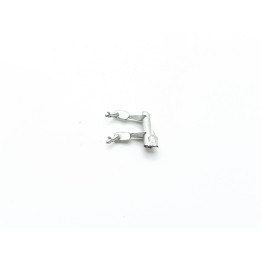 2 rétroviseurs rectangulaires (même côté) - 4X2.60 mm - 1:43