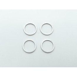 4 bagues ø11.30 mm - Aluminium - CPC Production