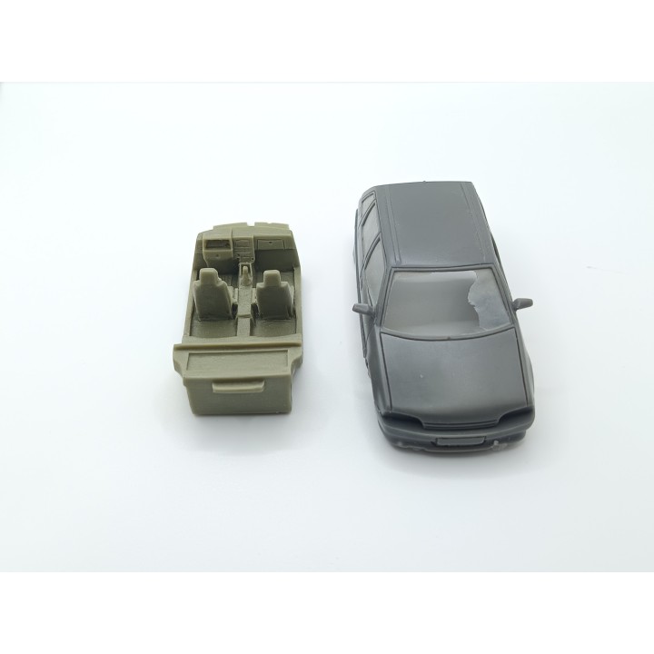 Carrosserie : CITROËN AX 5 portes - Résine - 1:43