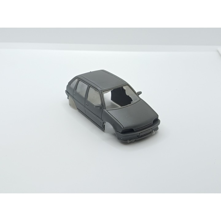 Carrosserie : CITROËN AX 5 portes - Résine - 1:43