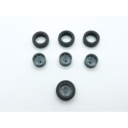 4 roues 15.30 mm - 3D Creative - 1:43