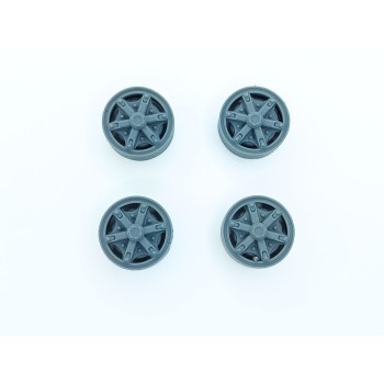 4 jantes Camions ø17.50 mm - 3D Creative - 1:43