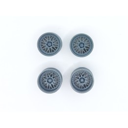 4 jantes Bugatti LM ø11.50 mm - 3D CREATIVE - 1:43