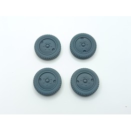4 roues Citroën - ø20.30 mm - 3D CREATIVE - 1:43