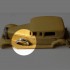 4 caches "roue de secours" Panhard - White Metal - ø18mm