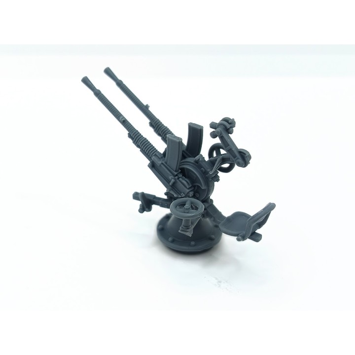 Tourelle mitrailleuse double canon - 3D CREATIVE - 1:43
