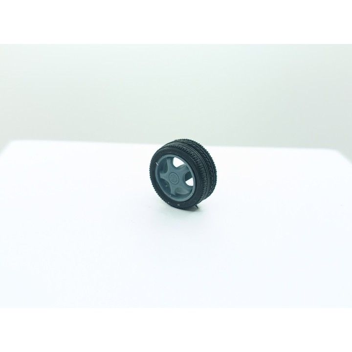 4 roues 5 branches ø15.50mm - 3D CREATIVE - 1:43