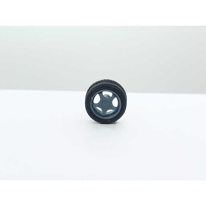 4 roues 5 branches ø15.50mm - 3D CREATIVE - 1:43