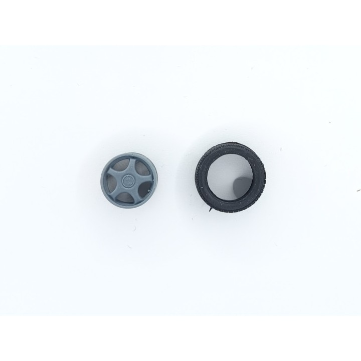 4 roues 5 branches ø15.50mm - 3D CREATIVE - 1:43