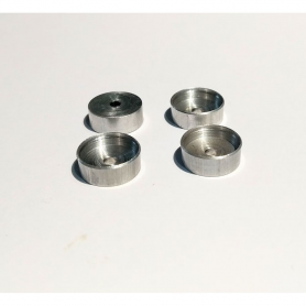 4 Jantes en Aluminium Ø10 mm X 3.80 mm - CPC