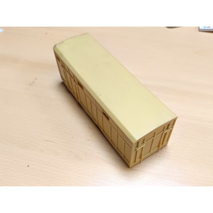 En l'état : Caisse de transport - Résine - 1/43