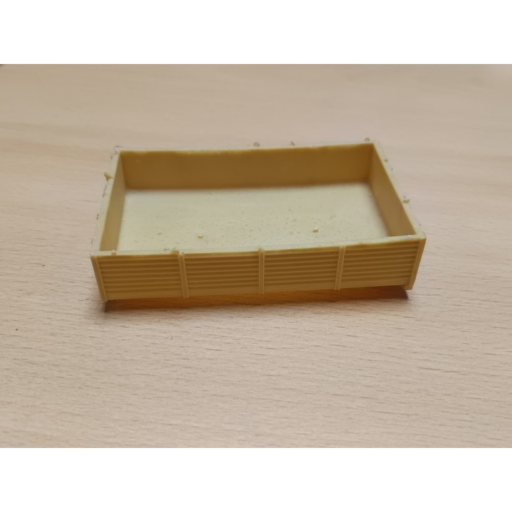 En l'état : Caisse 9 x 5.60 cm - Résine - 1:43