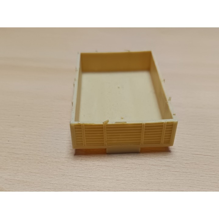 En l'état : Caisse 9 x 5.60 cm - Résine - 1:43