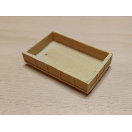 En l'état : Caisse 9.2 x 5.60 cm - Résine - 1:43
