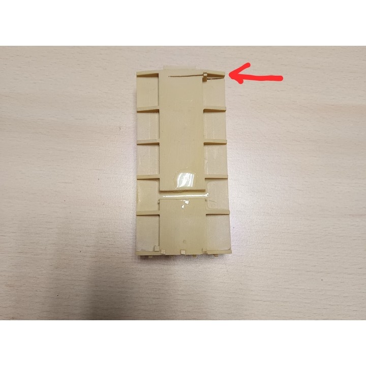 En l'état : Caisse 10 x 4.80 cm - Résine - 1:43