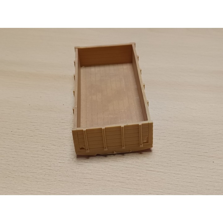 En l'état : Caisse 10 x 4.80 cm - Résine - 1:43