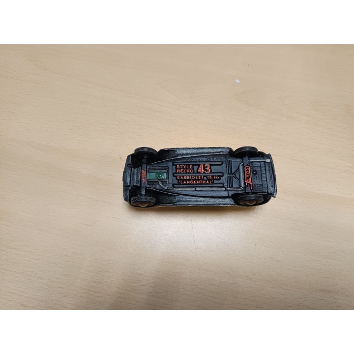 En l'état : Cabriolet 15 six "L'angenthal" - STYLE RETRO 43 - 1:43