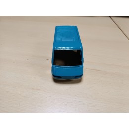 Carrosserie : Peugeot Boxer bleu - Résine - 1:43