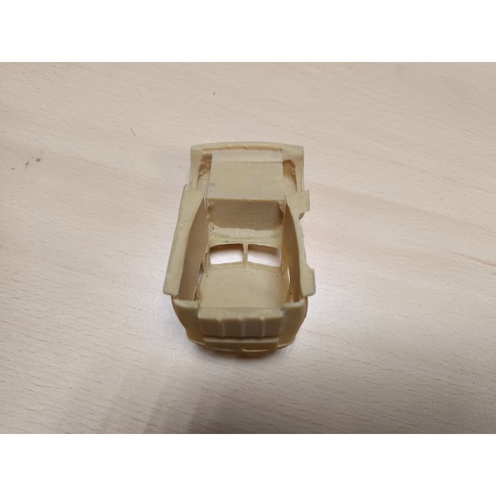 En l'état : Cabine CITROËN - N°720-4 - Résine - 1:43