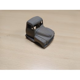 En l'état : Cabine CITROËN - (720-5) - Résine - 1:43