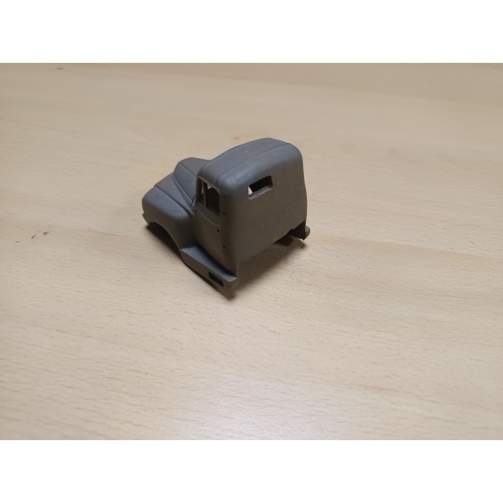 En l'état : Cabine CITROËN - (720-5) - Résine - 1:43