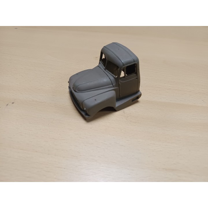 En l'état : Cabine CITROËN - (720-5) - Résine - 1:43