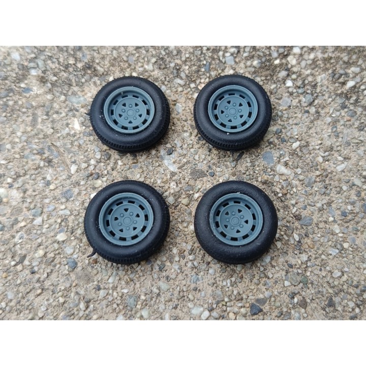 Roues complètes Lamborghini Espada 1974 1/43 – 3D Creative