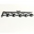 5 inserts bombés - White Metal - ø7 X 1.70 mm - 1:43